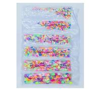 Pierre à Coudre Strass Mélange fluorescent lumineux SS6-SS20, strass néon non thermocollants, décorations for nail art noctilucentes(Mix Colors AB,Packing 1 1580pcs)
