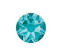 Pierre à Coudre Strass Strass à coller sur les ongles, décorations, travaux d'aiguille, vêtements, DIY(Blue Zircon,SS40 144Pcs)