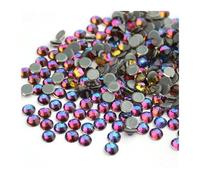 Pierre à Coudre Strass Strass à paillettes multicolores à dos plat, thermocollants, for nail art, couture et décoration de tissu(Magma,SS6-1440Pcs)