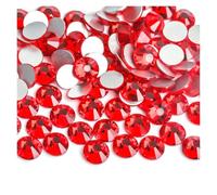 Pierre à Coudre Strass Strass Hotfix, pierres précieuses éblouissantes, strass 3D for nail art, cristal, décorations Nail Art non Hotfix(Light Siam,SS3-1440pcs)