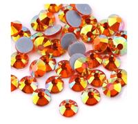 Pierre à Coudre Strass Strass thermocollants multicolores AB SS6-SS30, super paillettes, à repasser, for nail art, tissu et vêtement(Sun AB,SS8-1440Pcs)