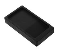 Pierre à Encre de Bureau Rectangulaire Noire en Pierre pour Calligraphie | Stockage D'encre, Usage comme Coupelle D'eau, Broyage Manuel, Design Simple, Accessoire pour Débutant