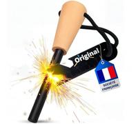 Pierre A Feu (20 000 Utilisations) - Randonnée Accessoires - Kit De Survie Multifonction - Grattoir Multi-Outils - Haute Qualité - Accessoire Camping, Survivalisme, Bushcraft, Randonnée - Allume Feu