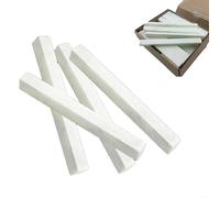 Pierre à graisser pour soudure, stylo de marquage plat en talc cristallin, résistant à l'eau, effaçable sur surfaces non poreuses, 6894,2 mm, 10094,2 mm, 120124,2 mm, 1 boîte (68 x 9 x 4,2 mm)