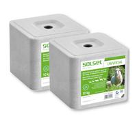 Pierre à lécher minérale 20 kg aliment simple biologique pour animaux de compagnie et animaux de rente