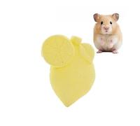 Pierre à mâcher minérale en forme de fruit pour petits animaux de compagnie, supplément de calcium jouet pour hamster, lapin, chinchillas perroquet (V4)