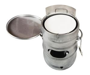 Pierre à pizza, Pierre de cuisson pour Barbecue baril - pour pizza, pain et plus (33 cm de diamètre)