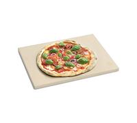 Pierre à Pizza rectangulaire en cordiérite, pour la préparation du Pain, de la Tarte flambée et de la Pizza, Pierre réfractaire pour Le Barbecue - 38 x 30 x 1,5