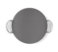 Pierre À Pizza Weber 8861 Ronde Conçue Avec Support Gris