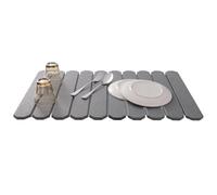 Pierre à sécher pour comptoir de cuisine - Séchage de la vaisselle mat - Tapis absorbant instantané, accessoires esthétiques rapides et rapides pour comptoir, évier, café, douche à domicile