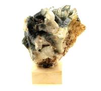 Pierre - ABIJOUX - Quartz et Chlorite - 845.8 ct - Vert - La Léchère, Savoie