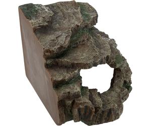 Pierre angulaire avec grotte et plateforme 24 × 19 × 25 cm