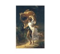 Pierre Auguste Poster mural avec inscription « Cot The Storm 1880 » - Cadeau sans cadre - 50 x 75 cm