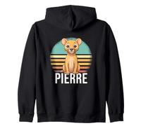 Pierre - Beau nom de garçon avec Un Lion Mignon Sweat à Capuche