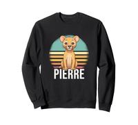 Pierre - Beau nom de garçon avec Un Lion Mignon Sweatshirt