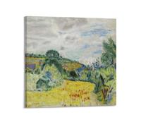 Pierre Bonnard Impression sur toile Motif Paysage Du Cannet 30 x 30 cm