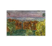 Pierre Bonnard Poster Impression Bois En Automne Décoration murale Décoration d'intérieur 61 x 7,6 cm