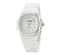 Pierre Bonnet 9292 Montre unisexe polycarbonate avec lunette en acier - Design octogonal Luxury, boîtier ABS 40 mm, Miyota 2035, résistant à l'eau 5 ATM, Blanc, Casual