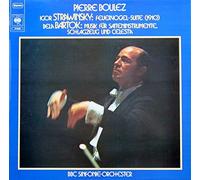 Pierre Boulez & BBC Symphony Orchestra - Strawinsky: Feuervogel-Suite (1910) / Bartok: Musik für Saiteninstrumente, Schlagzeug und Celesta [Vinyl LP] [Schallplatte]
