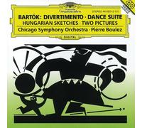 PIERRE BOULEZ/CSO - DIVERTIMENTO/SUITE/+ CD NEUF BELA BARTOK