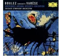 PIERRE BOULEZ/CSO - EDGAR VARESE-IONISATION/DESERTS/ARCANA/+ CD 4 TRACKS NEUF