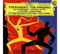 Pierre Boulez – L'oiseau de feu, Feu d'artifice et 4 Études – CD – Deutsche Grammophon