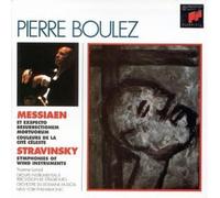 Pierre Boulez – Messiaen: Ex Exspecto; Couleurs de la Cité céleste / Stravinsky: Symphony – CD