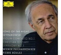 Pierre Boulez - Song of the Night / Szymanowski: Violin Cto No 1 [New CD]