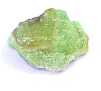 Pierre brute minérale naturelle pour cristallothérapie méditation cristaux (CALCITE VERT 3-4 CM)