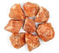 Pierre Brute Pierre de Soleil 500 g - Pierre Naturelle Décoration | Pierres de 3 à 5 cm aux reflets naturels, idéales pour décoration, collection et artisanat.