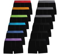 Pierre Calvini Lot de 12 Boxers pour Garcons (Multicolor, 11-12)