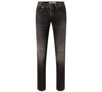 Pierre Cardin Antibes Futureflex Jean pour homme, coupe ajustée, délavé, Black Used Buffies 9814, 32W / 34L