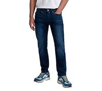 Pierre Cardin Antibes Jeans, Buffes usés Bleu foncé, 40W x 32L Homme