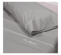 Pierre Cardin Arcadia Jeu De Draps Gris 4 Pièces