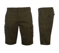 PIERRE CARDIN Bermuda Pantacourt Short Kaki Coton S/M Homme S/M