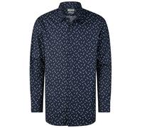 PIERRE CARDIN Chemise bleu foncé, Taille XXXL