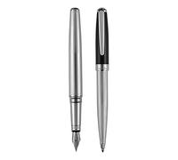 Pierre Cardin CHRISTOPHE Set KS FF Stylo à bille rotatif en métal avec stylo plume