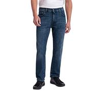 Pierre Cardin Dijon Jeans, Buffes usés Bleu Clair, 34W x 30L Homme
