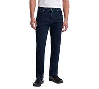 Pierre Cardin Dijon Jeans, Bleu foncé Stonewash, 36W x 32L Homme