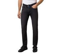 Pierre Cardin Jean Futureflex Antibes, Noir usé, 38W x 34L