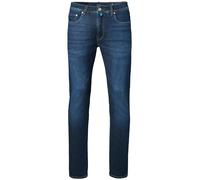 PIERRE CARDIN Jean 'Lyon' bleu foncé, Taille 38 Longueur 34