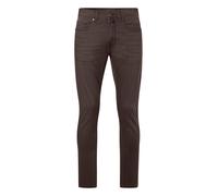 PIERRE CARDIN Jean 'Lyon' brun foncé, Taille 33 Longueur 34