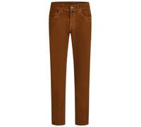 PIERRE CARDIN Jean 'Lyon' marron, Taille 40 Longueur 32