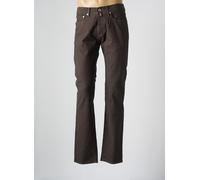 pierre cardin jeans homme de couleur marron