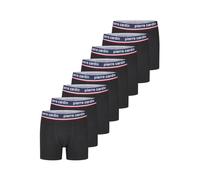 Pierre Cardin Lot de 8 boxers basiques pour homme - En coton - Style rétro - Stretch - Noir, bleu marine, gris, vert, bleu, rouge, tailles M, L, XL, XXL, 3XL, 4XL, 5XL