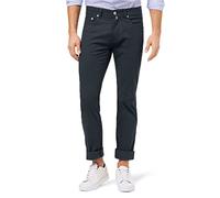 Pierre Cardin Lyon Tapered Pantalon d'été léger 5 poches pour homme, Noir cassé., 34W x 34L