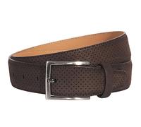 Pierre Cardin Mens leather belt/Mens belt, brown, Größe/Size:85, Farbe/Color:marron