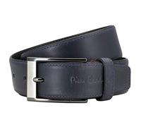 Pierre Cardin Men's Leather Belt/Men's Casual Leather Belt, Farbe/Color:bleu, Size US/EU:Waist Size 43.5 XL EU 110 cm