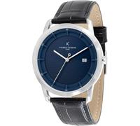 Pierre Cardin Montre analogique à quartz pour homme avec bracelet en cuir CLC.6004