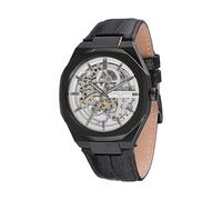 Pierre Cardin Montre Homme Élysée Automatique Noir Argent Blanc - CF.1002.LB.1, Argenté, Sangle